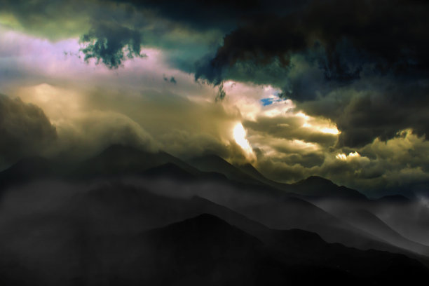 戏剧性的天空图片下载