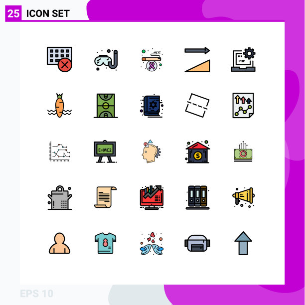 25组填线平色标志和图片下载