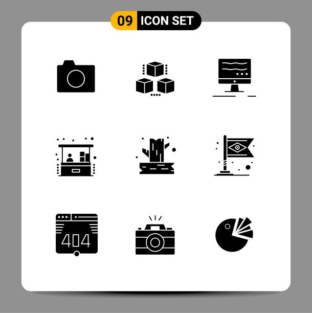 组9固体符号符号和符号图片下载