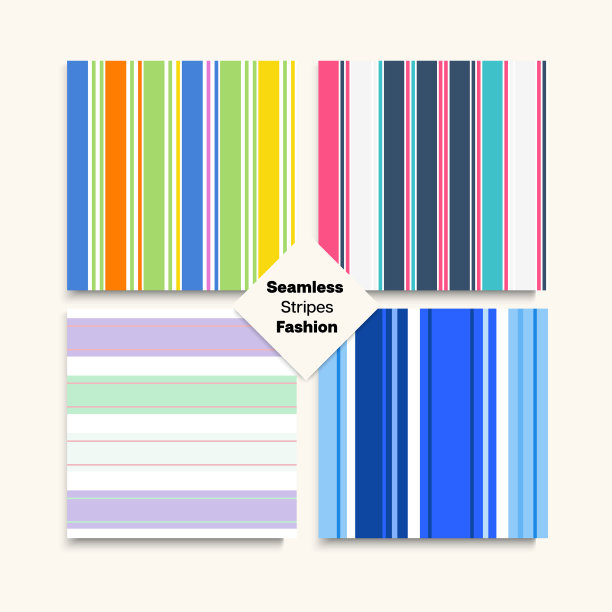 水手条纹无缝设计集女男于一身图片下载