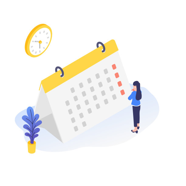 业务计划和进度检查。图片下载