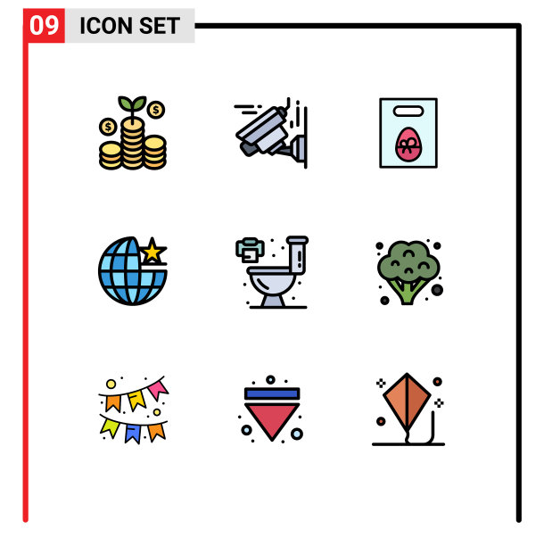 包9的创意填充线平色图片下载