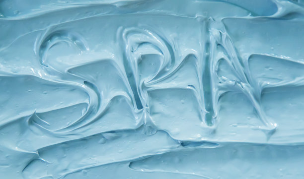 泥面膜粘土与矿物质。有选择性的重点。图片下载