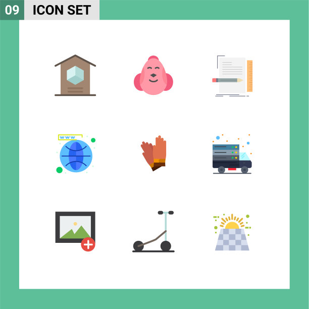 现代设9平色和符号等图片下载