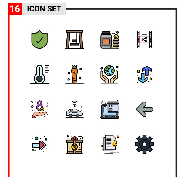 16 .用户界面平色填充线包图片下载
