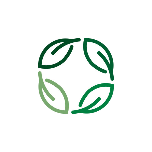 叶子矢量插图设计模板。向量eps 10。图片下载