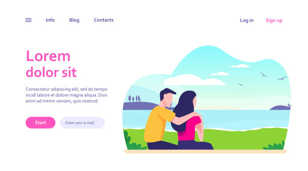 一对夫妇坐在海滩上图片下载