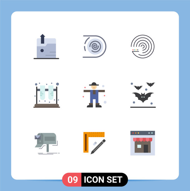 用户界面包9个基本平色的图片下载