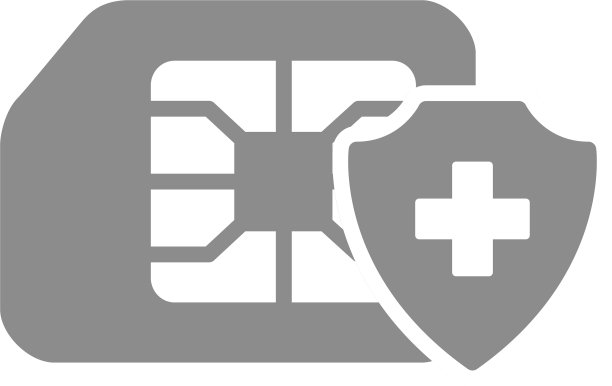 受保护的SIM卡灰色图标移动插槽图片下载