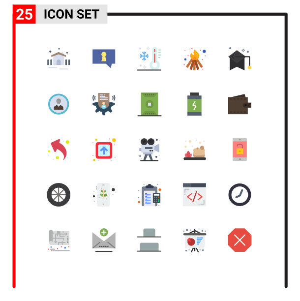 通用图标符号组25现代扁平图片下载