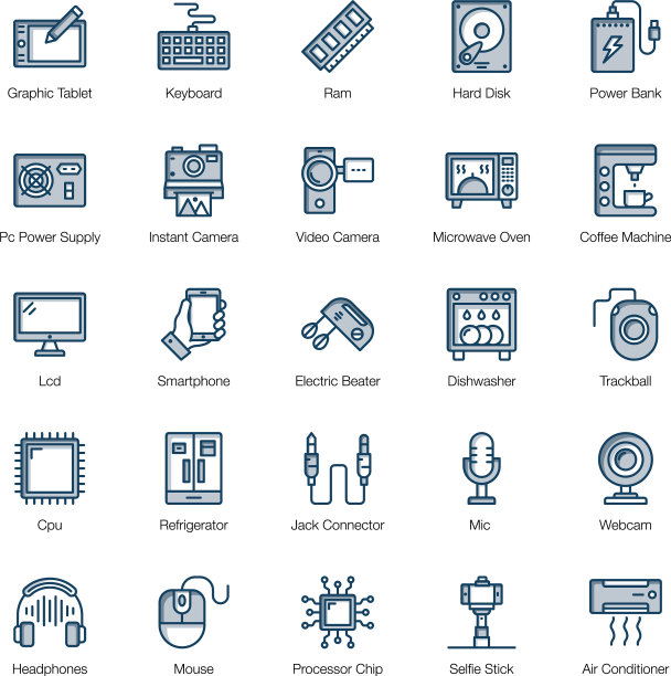 打包技术平面图标图片下载