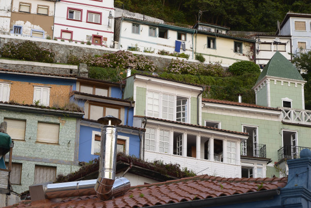 Cudillero是西班牙阿斯图里亚斯公国自治社区的议会、教区和地方图片下载