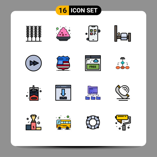 移动界面平色填充线设置16图片下载