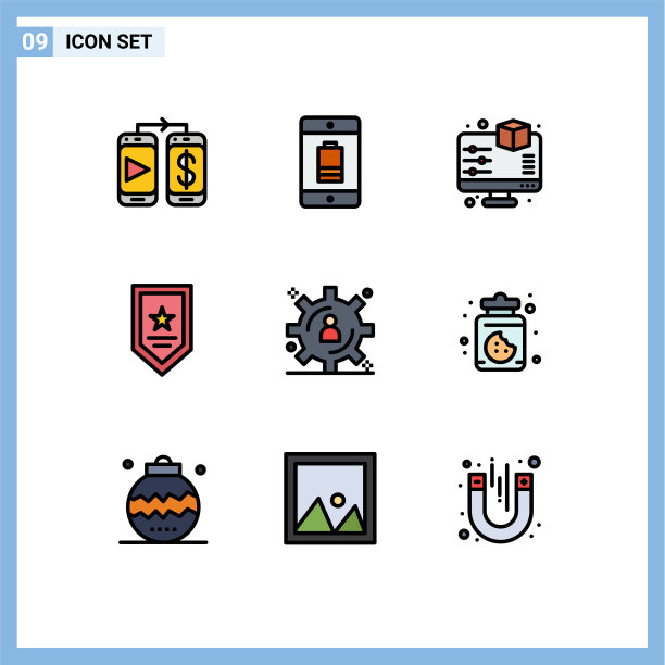 9 .用户界面填充线平色包的图片下载