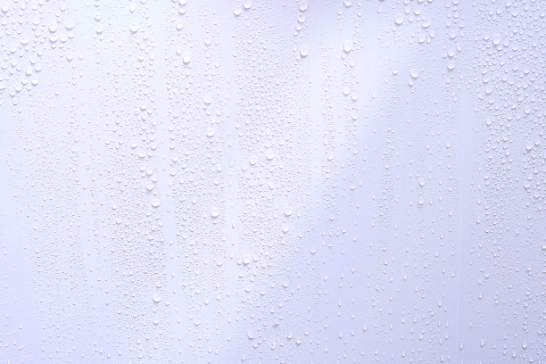 蓝色的墙上有水滴图片下载