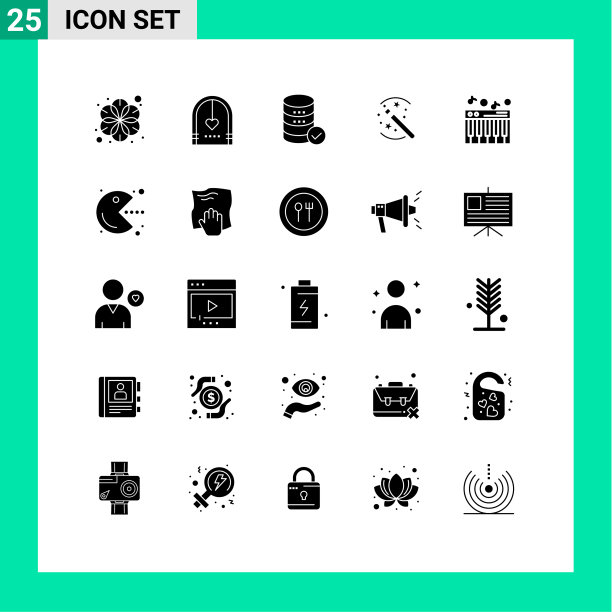 通用图标符号组25现代立体图片下载