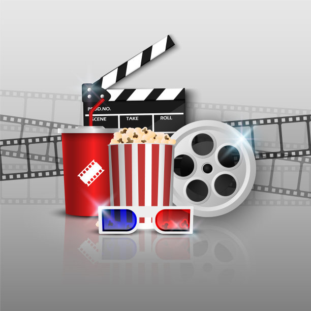 电影院背景概念电影院对象上图片下载