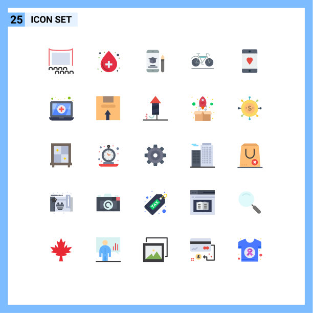 平色包的25个通用符号图片下载