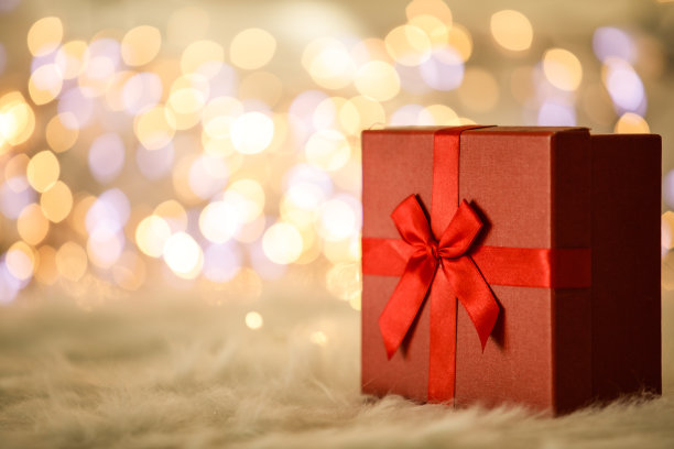 红盒子圣诞礼物图片下载