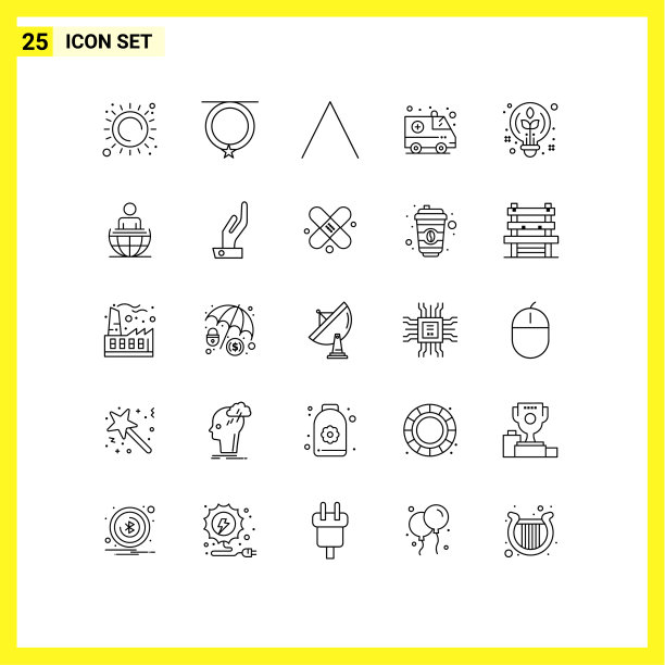 用户界面线装现代标识和图片下载