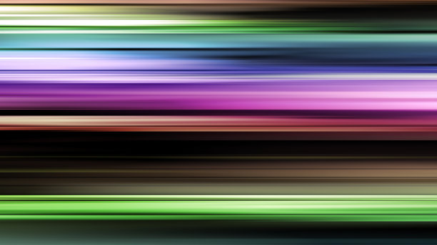 照明树霓虹灯城市夜光闪烁3D插图背景图片下载