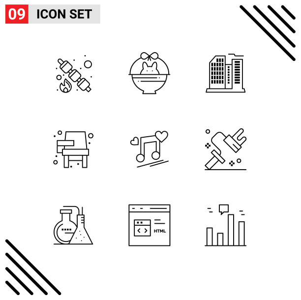 为音乐节点的学习设置9个大纲图片下载