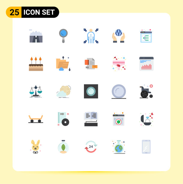 象形文字设置25简单平色网图片下载