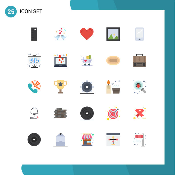 组25现代平面颜色设置为照片图片下载