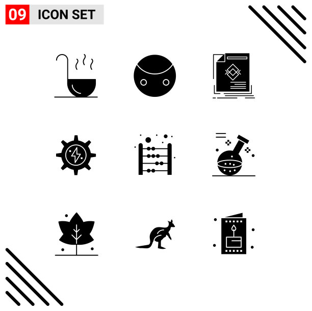 通用图标符号组9现代立体图片下载