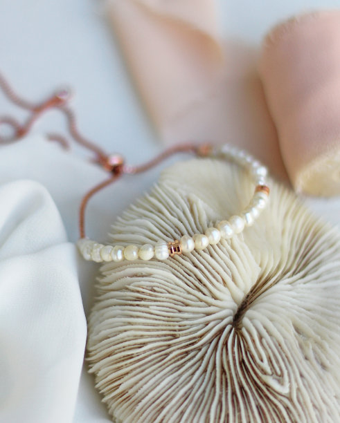 珍珠新娘手镯图片下载