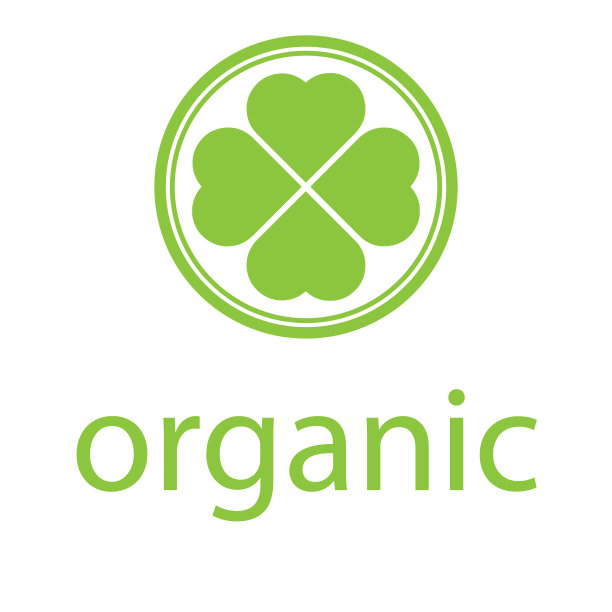 有机绿色自然生态标志图标标签图片下载