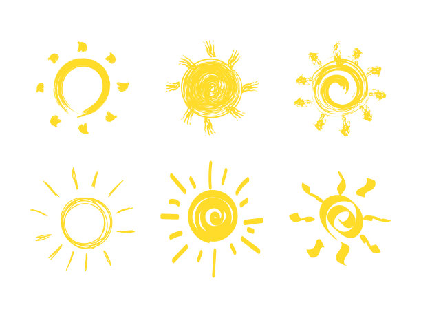 设置黄色太阳图片下载