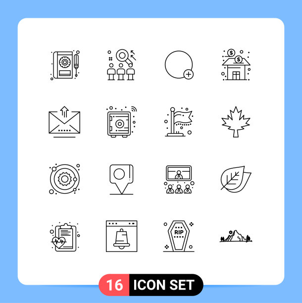 可编辑线包16简单概要基金图片下载