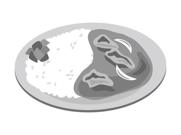 日式咖喱饭(肉)图片下载