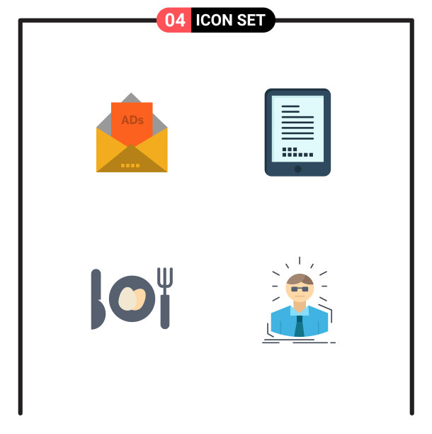 4创意图标现代标志和符号AD图片下载