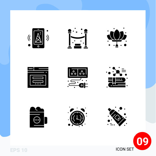 组9固体符号符号和符号图片下载