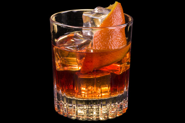 豪华内格罗尼酒鸡尾酒图片下载