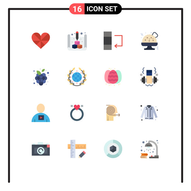 通用图标符号组16现代扁平图片下载