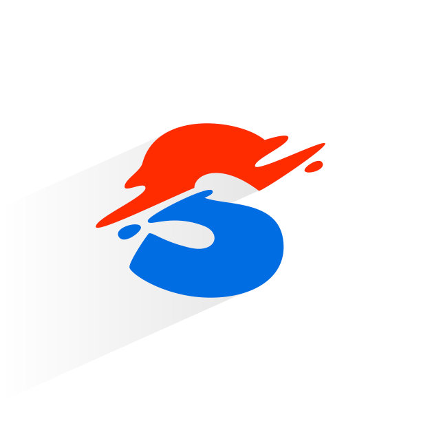 字母S快速速度标志。图片下载