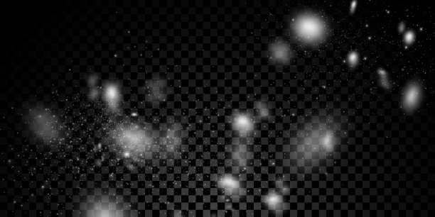 矢量雪效应隔离图片下载