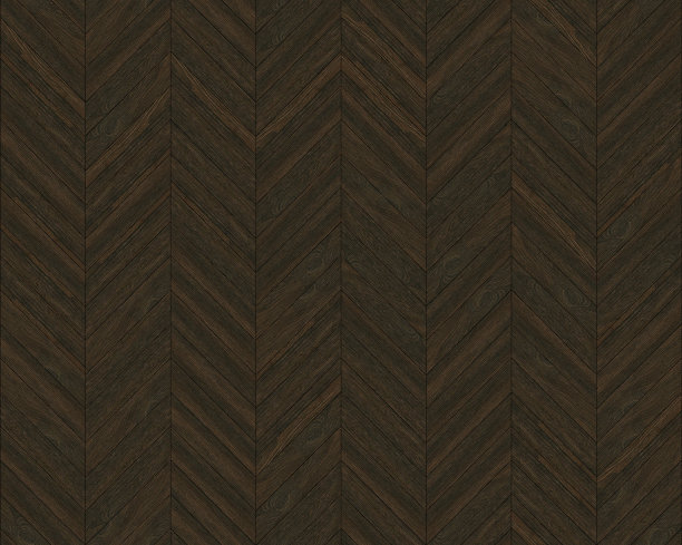 无缝人字形45度木材纹理。天然烧焦的深色橡木硬木或层压板图案。中等大小的木板。图片下载
