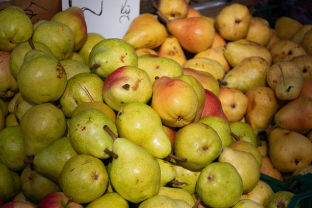 黄甜鲜生物梨图片下载