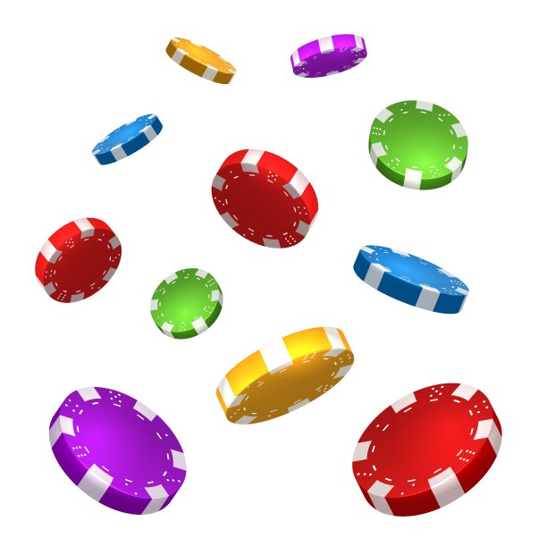 下降的筹码图片下载