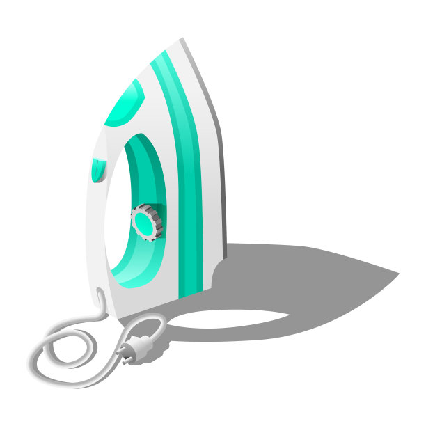 等距3D厨房铁设备电器元素矢量设计风格图片下载