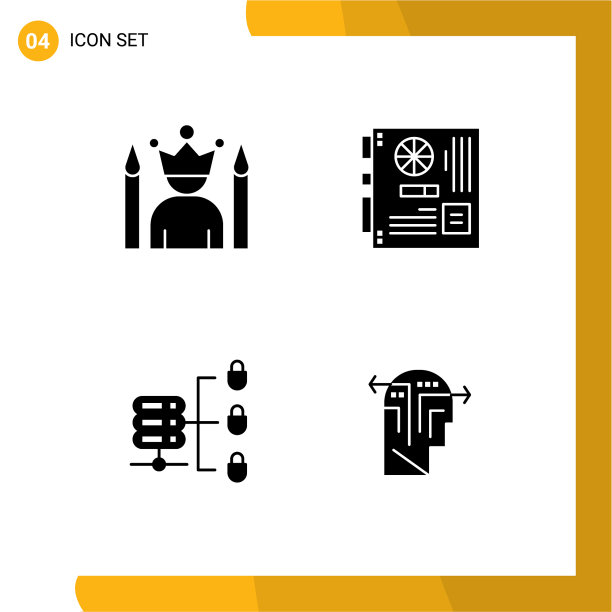 象形设简单实心名人字形图片下载