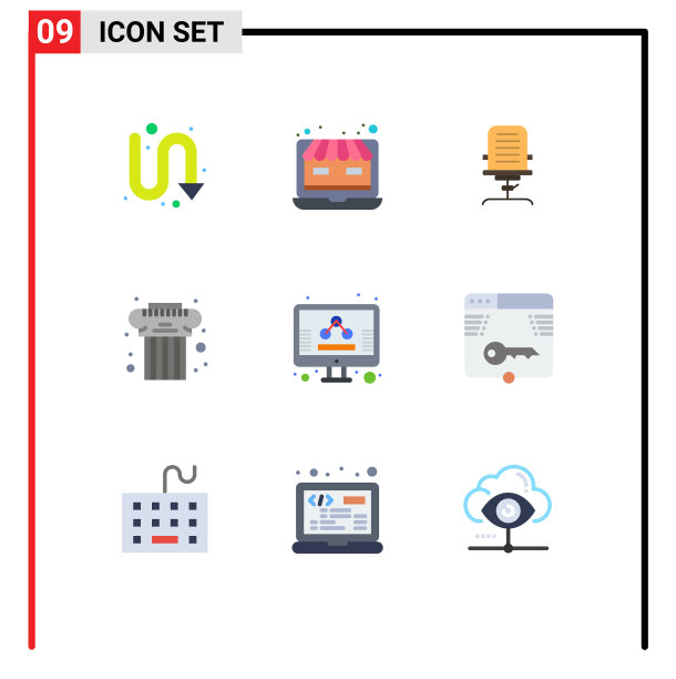 用户界面包9个基本平色的图片下载