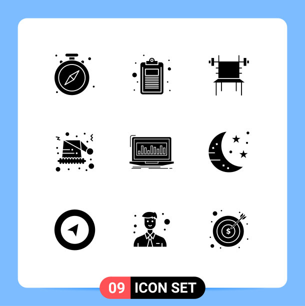 象形文字设置9个简单的圣诞立体象形文字图片下载
