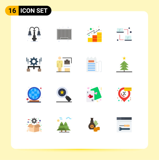 通用图标符号组16现代扁平图片下载