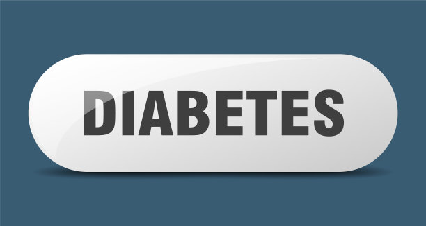 糖尿病按钮糖尿病签名键按钮图片下载