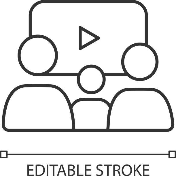 家庭图片像素完美线性图标图片下载